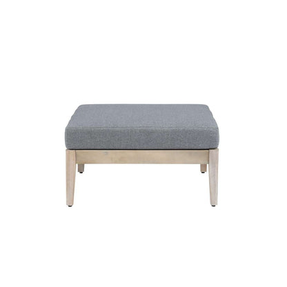 Linon Home Decor - Summerlyn Natural Ottoman  - OD293NAT01U veiw 2