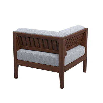 Linon Home Decor - Summerlyn Walnut 4Pc Set  - OD29WAL01U veiw 5