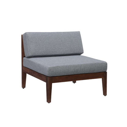 Linon Home Decor - Summerlyn Walnut Middle Chair - OD292WAL01U veiw 2