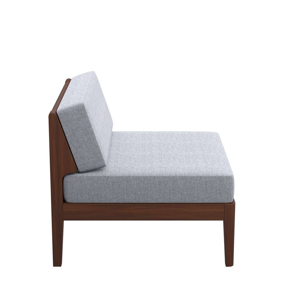 Linon Home Decor - Summerlyn Walnut Middle Chair - OD292WAL01U veiw 3