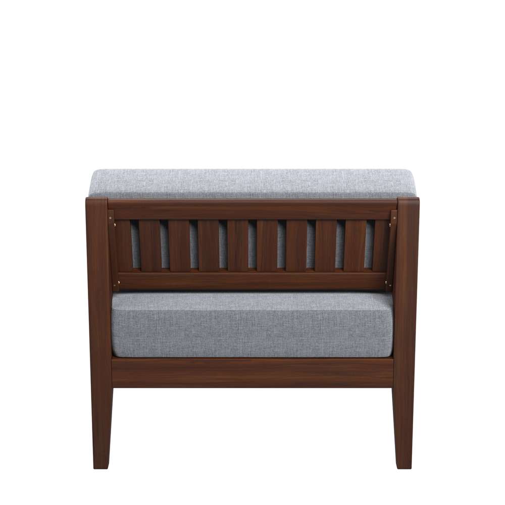 Linon Home Decor - Summerlyn Walnut Middle Chair - OD292WAL01U veiw 5