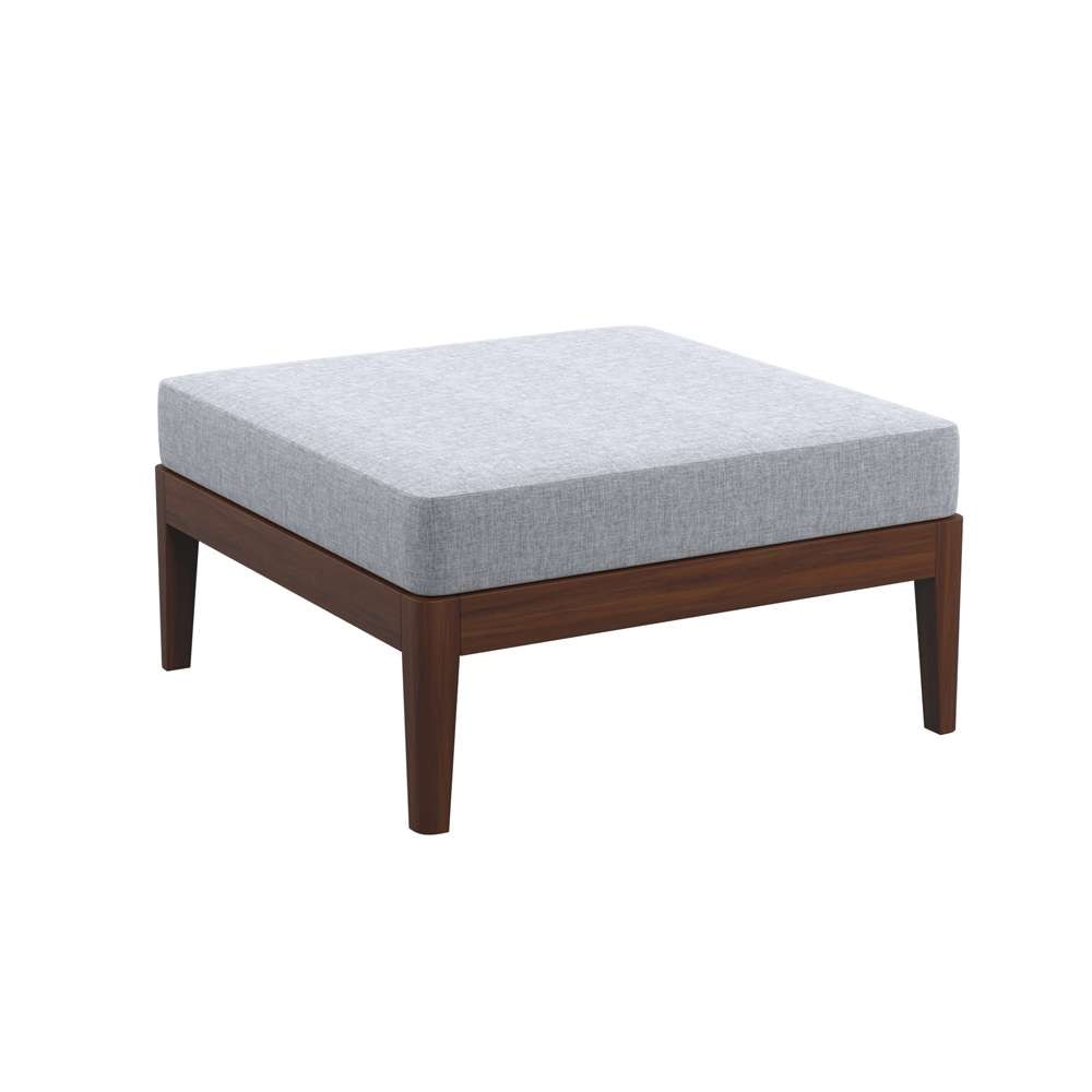 Linon Home Decor - Summerlyn Walnut Ottoman  - OD293WAL01U veiw 1