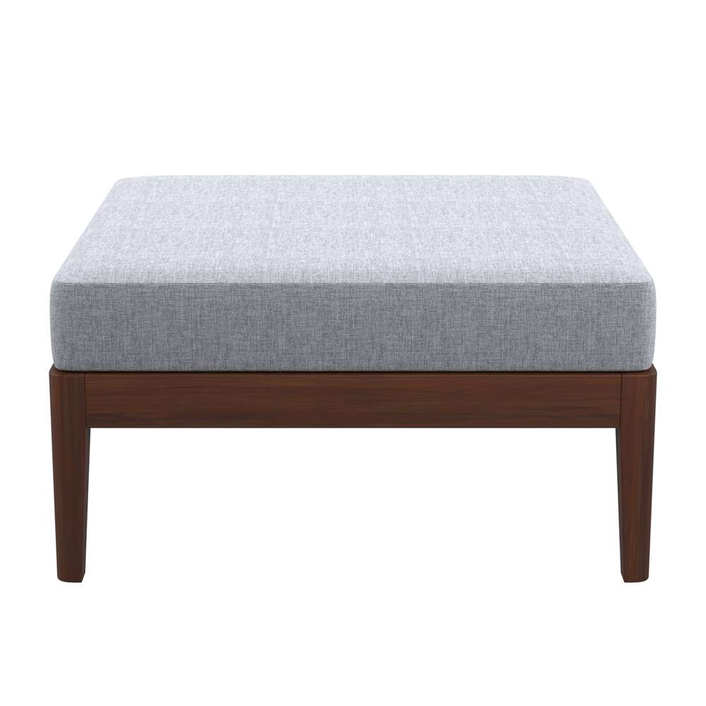 Linon Home Decor - Summerlyn Walnut Ottoman  - OD293WAL01U veiw 3