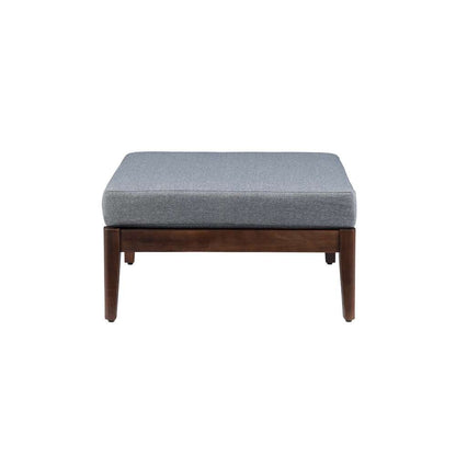 Linon Home Decor - Summerlyn Walnut Ottoman  - OD293WAL01U veiw 4