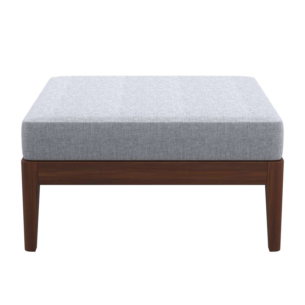 Linon Home Decor - Summerlyn Walnut Ottoman  - OD293WAL01U veiw 5