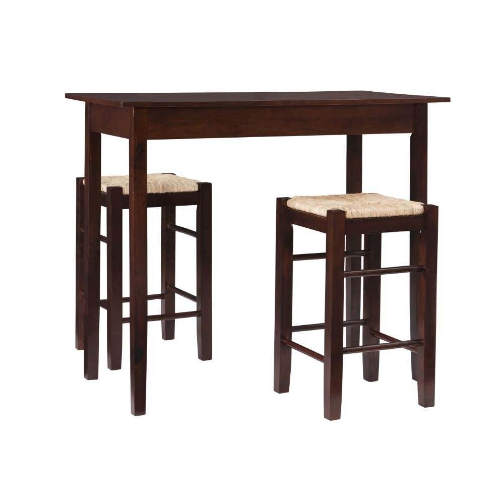 Linon Home Decor - Tavern Three Piece Counter Set - 02850ESP-01-KD-U veiw 1