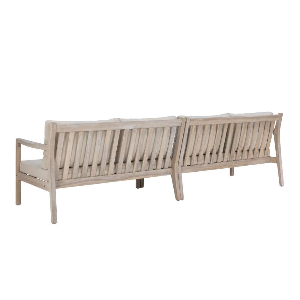 Linon Home Decor - Teagon Bge Nat Loveseat (Set of 2) - OD50BGE02U veiw 4