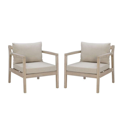 Linon Home Decor - Teagon Bge Nat Side Chair (Set of 2) - OD55BGE01U veiw 6