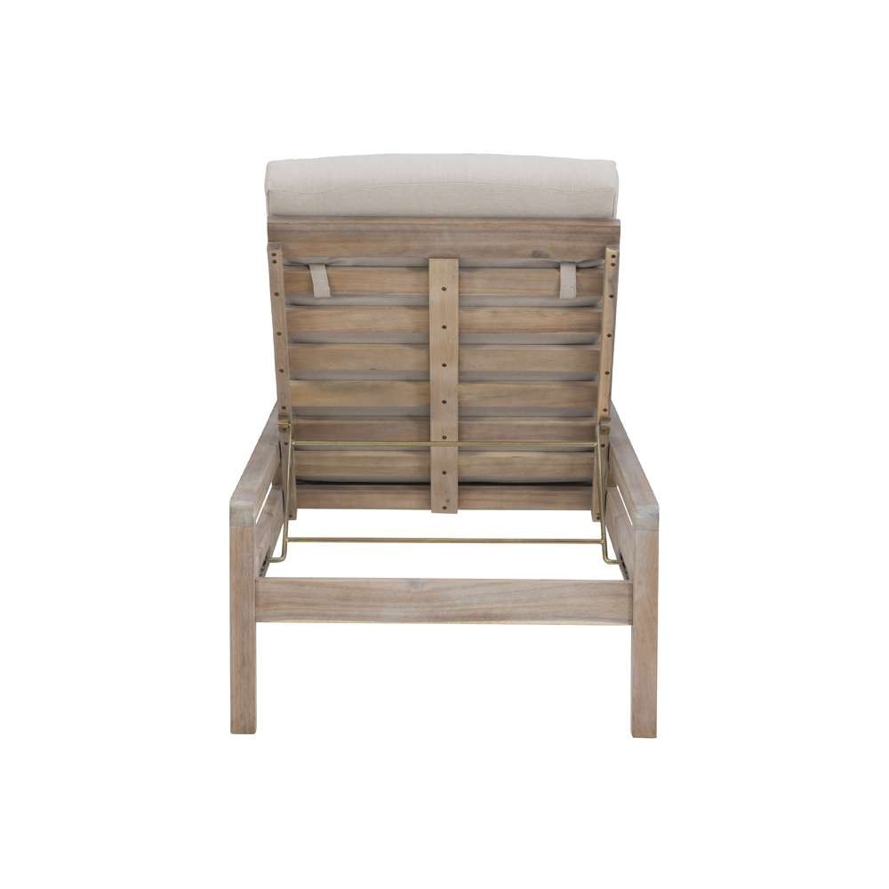 Linon Home Decor - Teagon Bge Nat Single Chaise Lounger - OD39BGE01U veiw 5