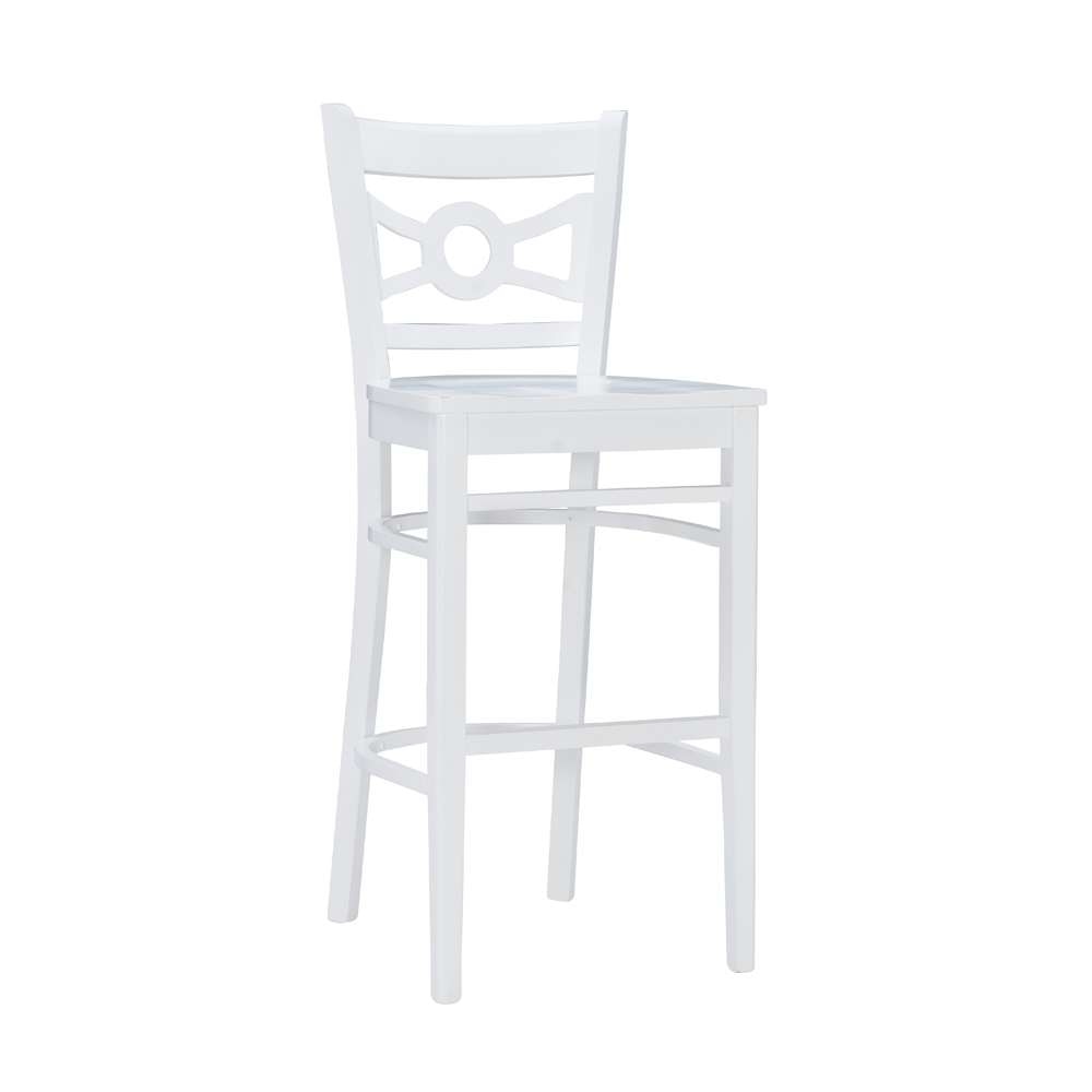 Linon Home Decor - Teresa Barstool White (Set of 2) - BS293WHT02ASU veiw 1