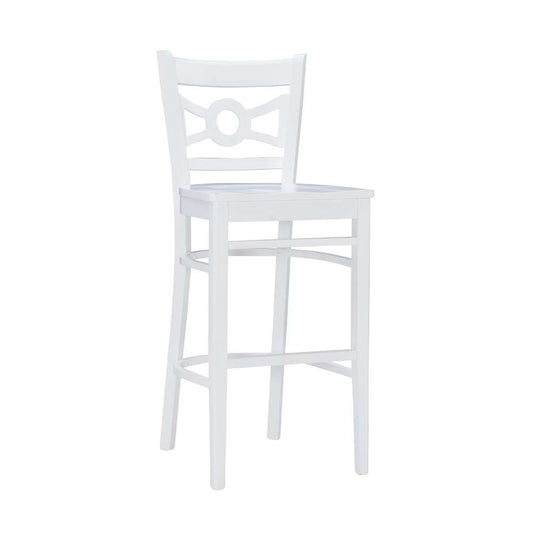 Linon Home Decor - Teresa Barstool White (Set of 2) - BS293WHT02ASU veiw 1