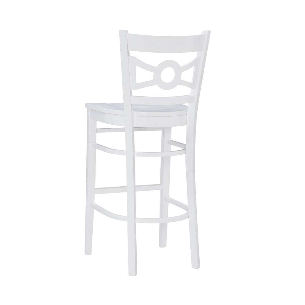 Linon Home Decor - Teresa Barstool White (Set of 2) - BS293WHT02ASU veiw 5