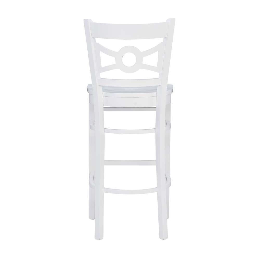 Linon Home Decor - Teresa Barstool White (Set of 2) - BS293WHT02ASU veiw 6