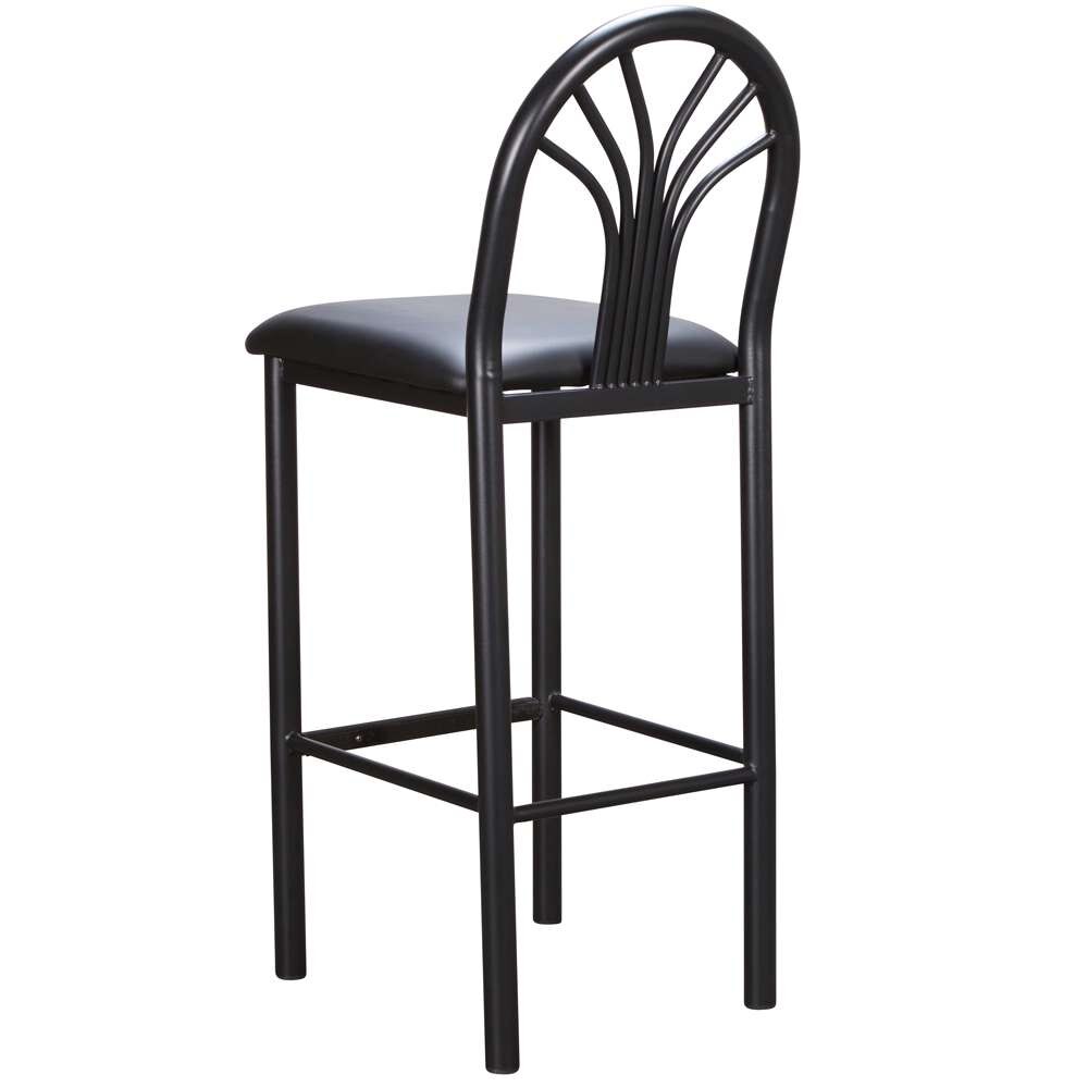 Linon Home Decor - Thayer Barstool Black (Set of 2) - BS259BLK02 veiw 4