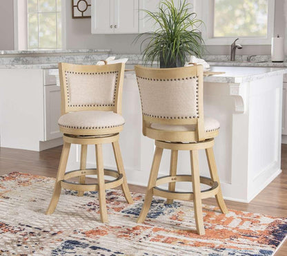 Linon Home Decor - Tift Gray Counter Stool - CS221GRY01U veiw 6