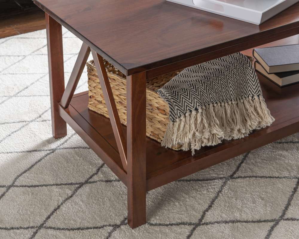 Linon Home Decor - Titian Coffee Table - 86151ATOB-01-KD-U veiw 6