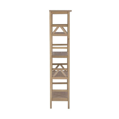Linon Home Decor - Titian Driftwood Bookcase - 86150GRY01U veiw 3