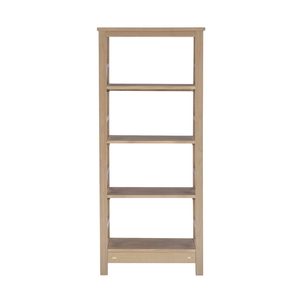 Linon Home Decor - Titian Driftwood Bookcase - 86150GRY01U veiw 5