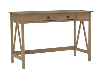 Linon Home Decor - Titian Driftwood Desk - 86154GRY-01-KD-U veiw 1