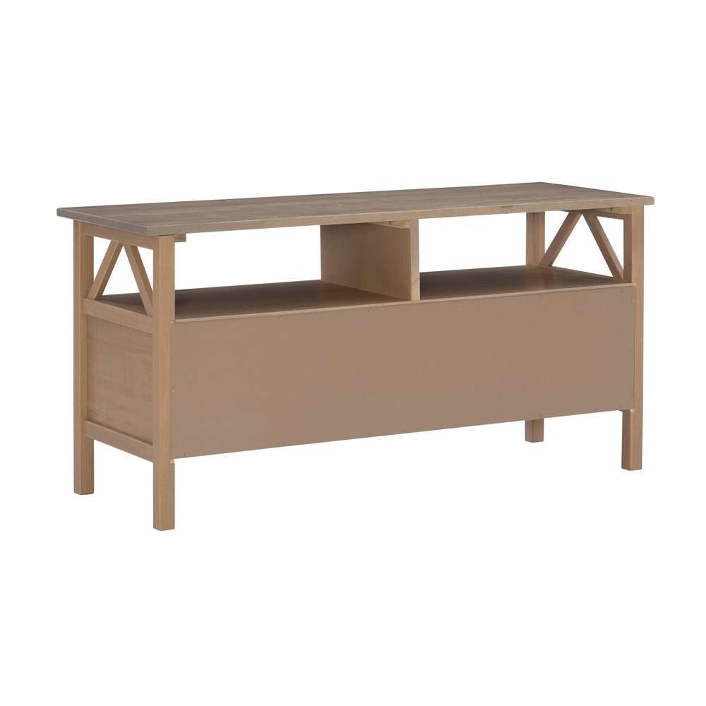 Linon Home Decor - Titian Driftwood Tv Stand - 86158GRY01U veiw 4