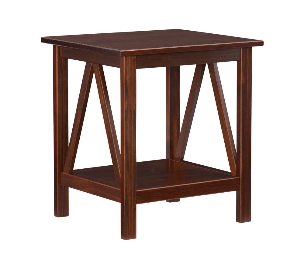 Linon Home Decor - Titian End Table Antique - 86153ATOB-01-KD-U veiw 1