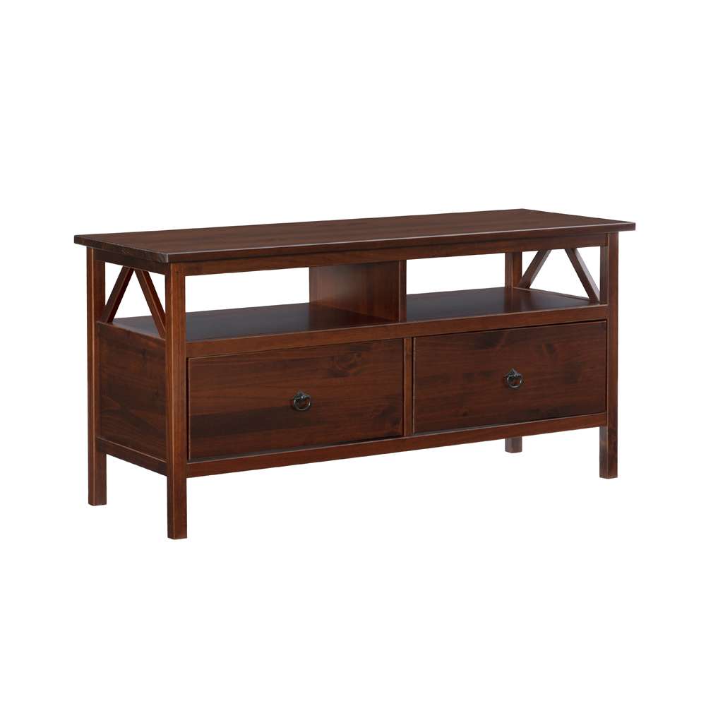 Linon Home Decor - Titian Tv Stand - 86158ATOB-01-KD-U veiw 1