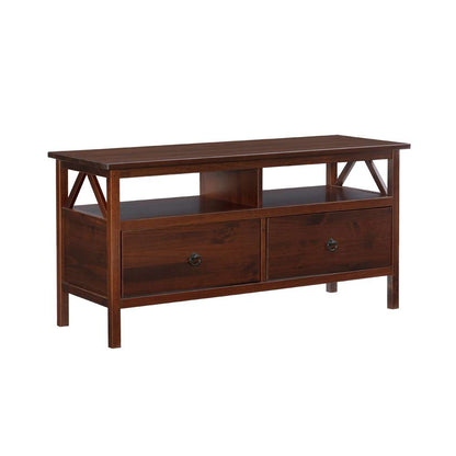 Linon Home Decor - Titian Tv Stand - 86158ATOB-01-KD-U veiw 1