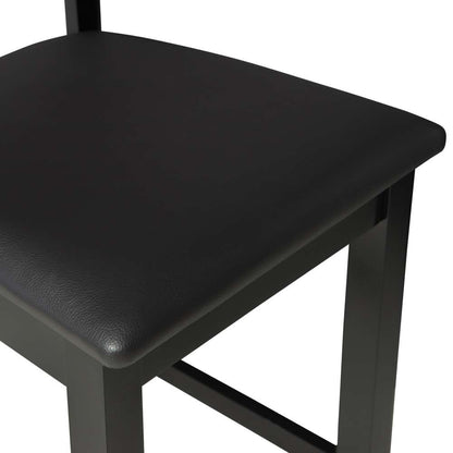 Linon Home Decor - Torino 24 In Contemporary Counter Stool - 01854BLK-01-KD-U veiw 3