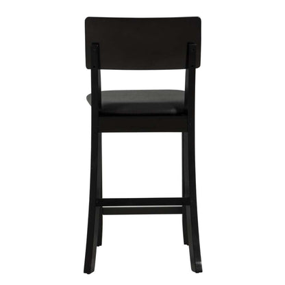 Linon Home Decor - Torino 24 In Contemporary Counter Stool - 01854BLK-01-KD-U veiw 5