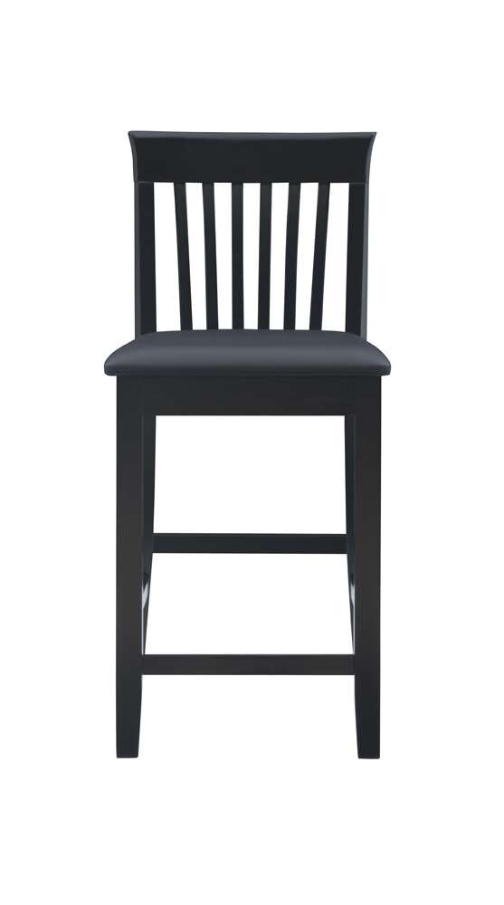 Linon Home Decor - Torino 24 In Craftsman Counter Stool - 01857BLK01U veiw 2