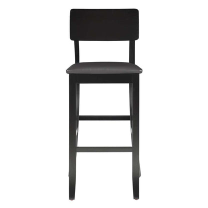 Linon Home Decor - Torino 30 In Contemporary Bar Stool - 01855BLK-01-KD-U veiw 2