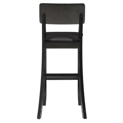 Linon Home Decor - Torino 30 In Contemporary Bar Stool - 01855BLK-01-KD-U veiw 4