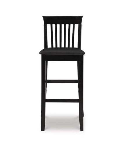 Linon Home Decor - Torino 30 In Craftsman Bar Stool - 01858BLK01U veiw 2
