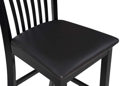 Linon Home Decor - Torino 30 In Craftsman Bar Stool - 01858BLK01U veiw 6