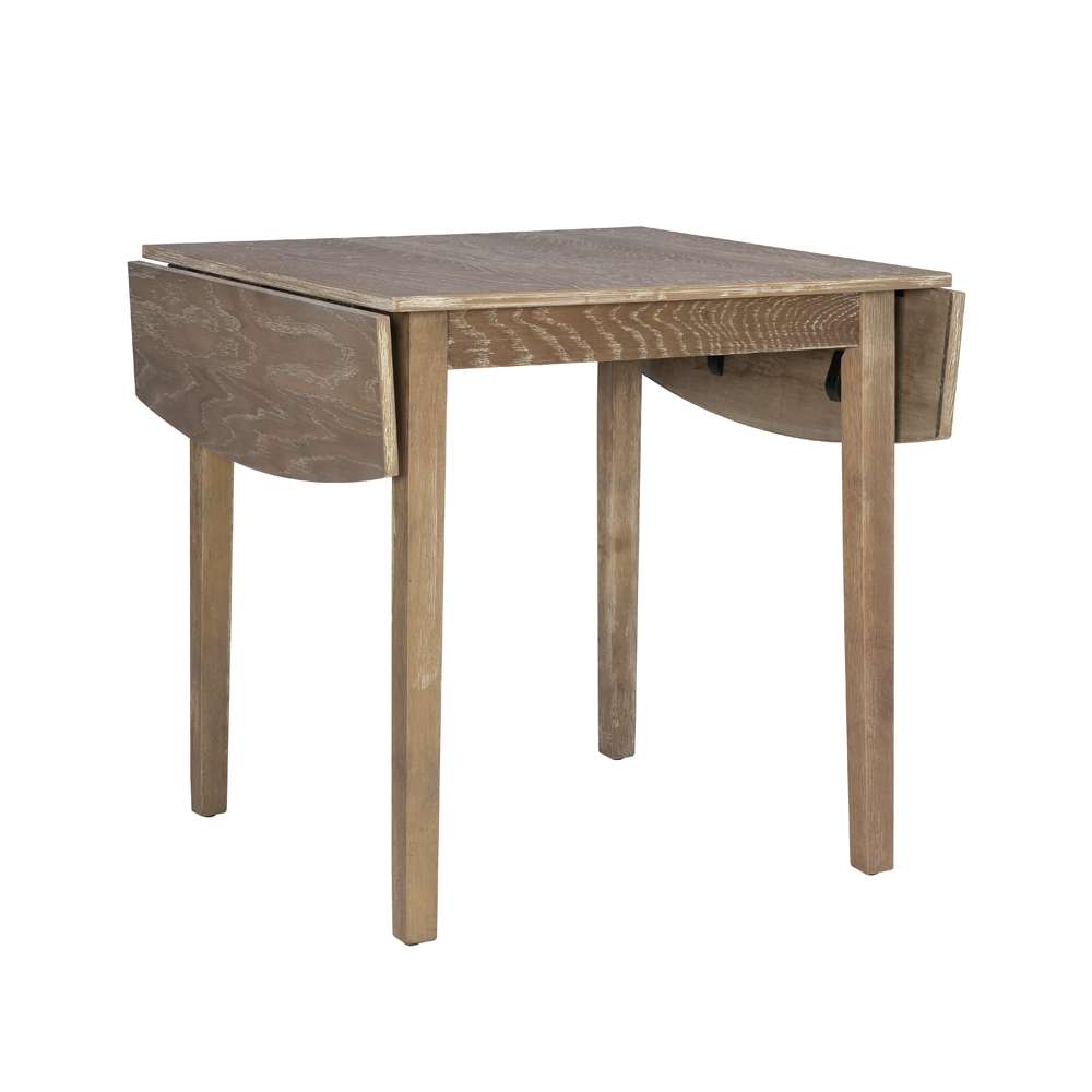 Linon Home Decor - Torino Square Drop Leaf Table Grey Wash - DT100GWASH01U view 1