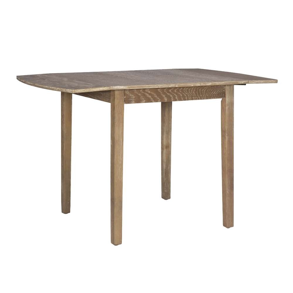Linon Home Decor - Torino Square Drop Leaf Table Grey Wash - DT100GWASH01U view 5