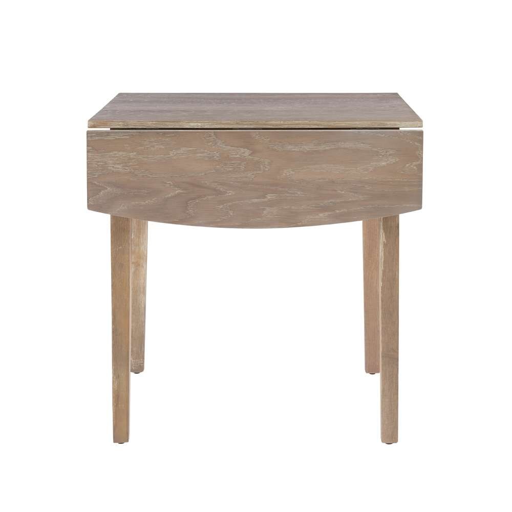 Linon Home Decor - Torino Square Drop Leaf Table Grey Wash - DT100GWASH01U veiw 3