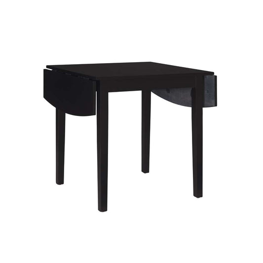 Linon Home Decor - Torino Square Drop Leaf Tbl Black - DT100BLK01U veiw 1