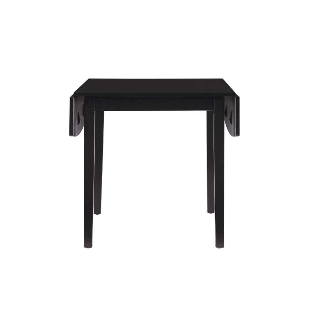 Linon Home Decor - Torino Square Drop Leaf Tbl Black - DT100BLK01U veiw 2