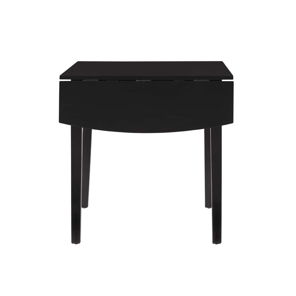 Linon Home Decor - Torino Square Drop Leaf Tbl Black - DT100BLK01U veiw 3