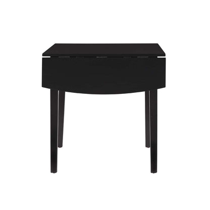 Linon Home Decor - Torino Square Drop Leaf Tbl Black - DT100BLK01U veiw 3