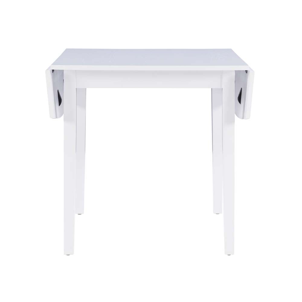 Linon Home Decor - Torino Square Drop Leaf Tbl White - DT100WHT01U view 2