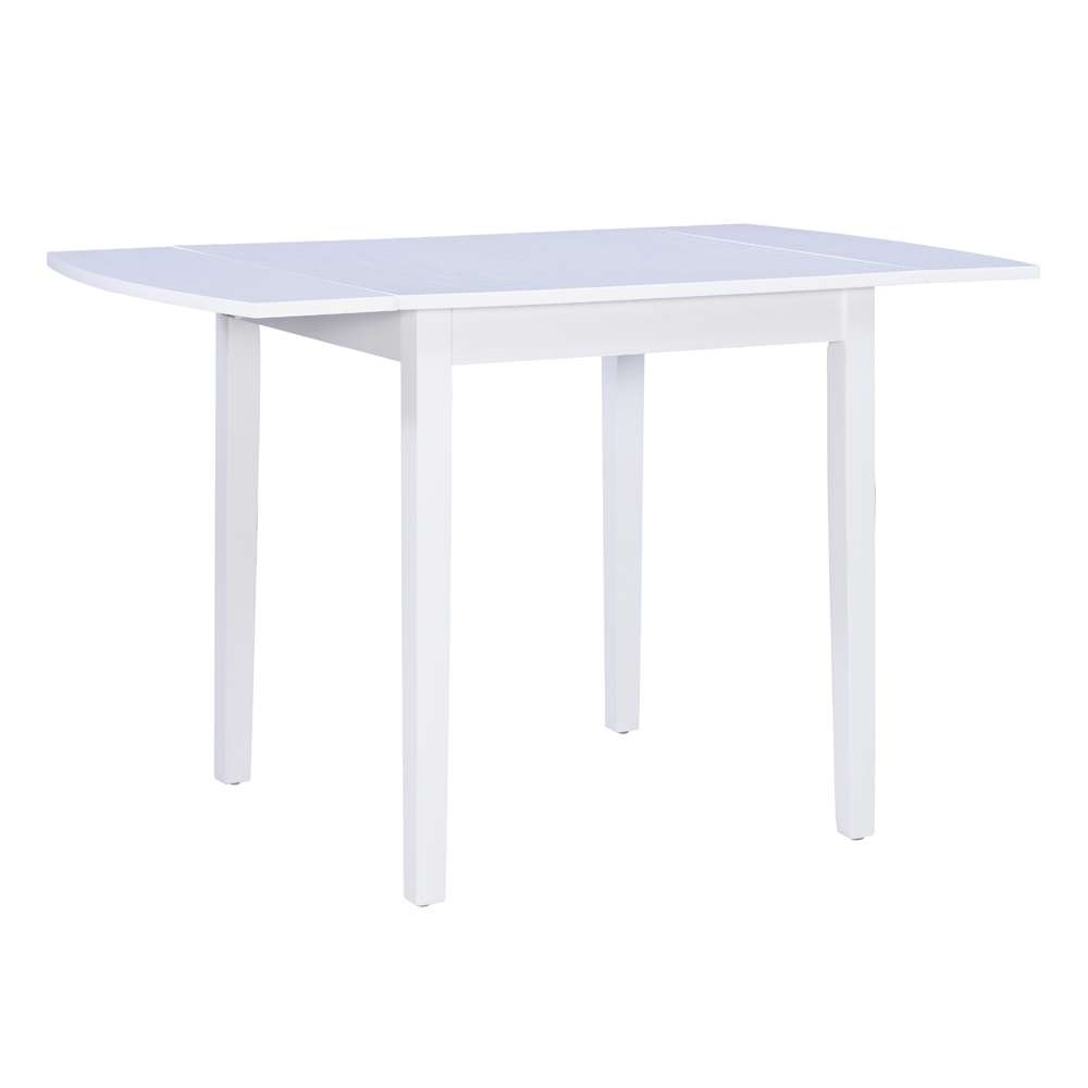 Linon Home Decor - Torino Square Drop Leaf Tbl White - DT100WHT01U veiw 5