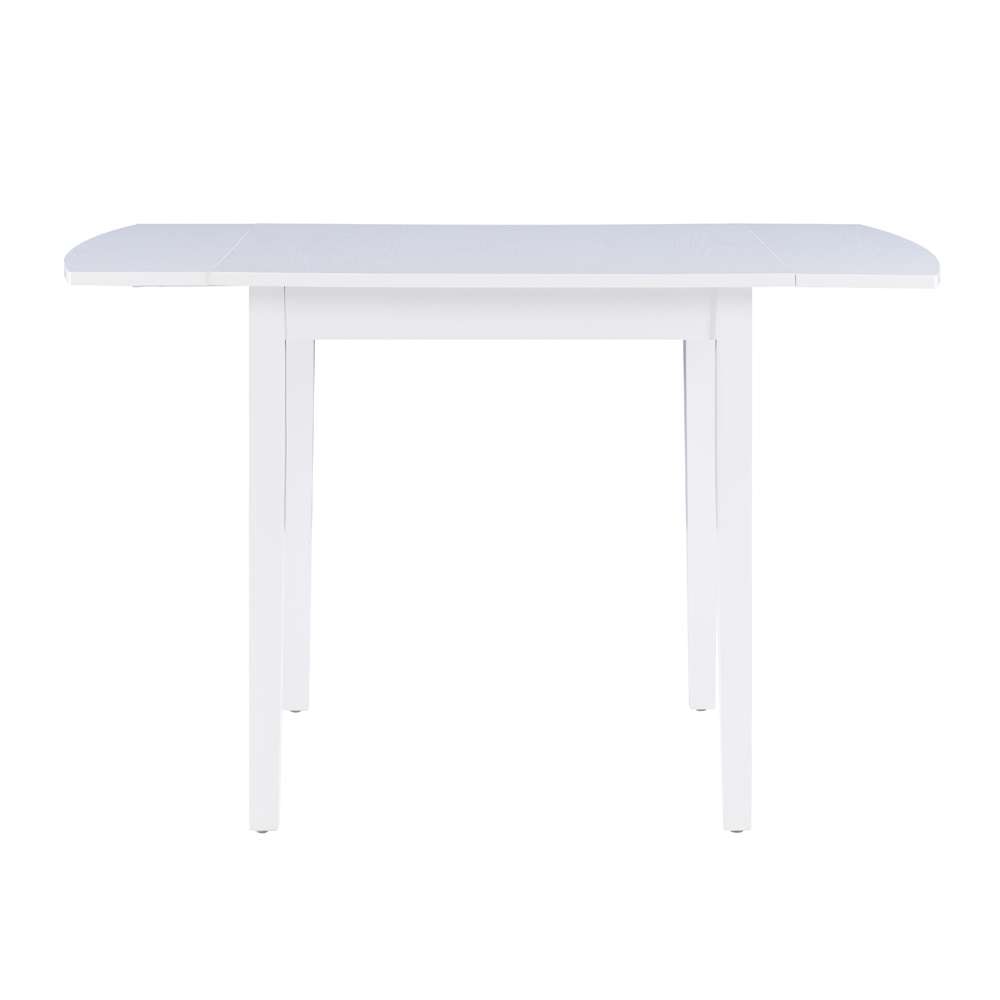 Linon Home Decor - Torino Square Drop Leaf Tbl White - DT100WHT01U veiw 6