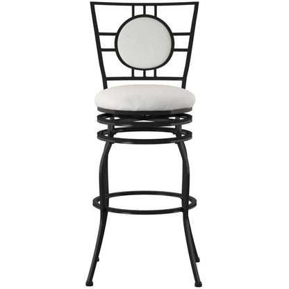 Linon Home Decor - Townsend Adjustable Stool - 03282MTL-01-KD-U veiw 1