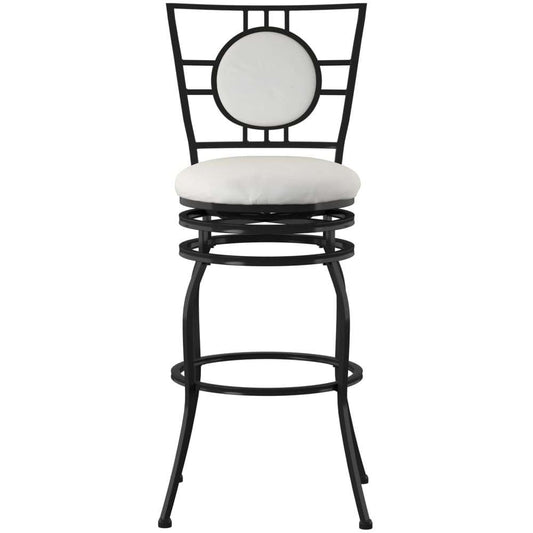 Linon Home Decor - Townsend Adjustable Stool - 03282MTL-01-KD-U veiw 1