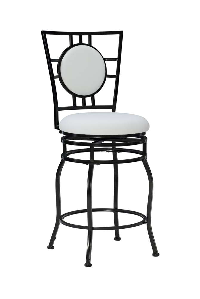 Linon Home Decor - Townsend Adjustable Stool - 03282MTL-01-KD-U veiw 2