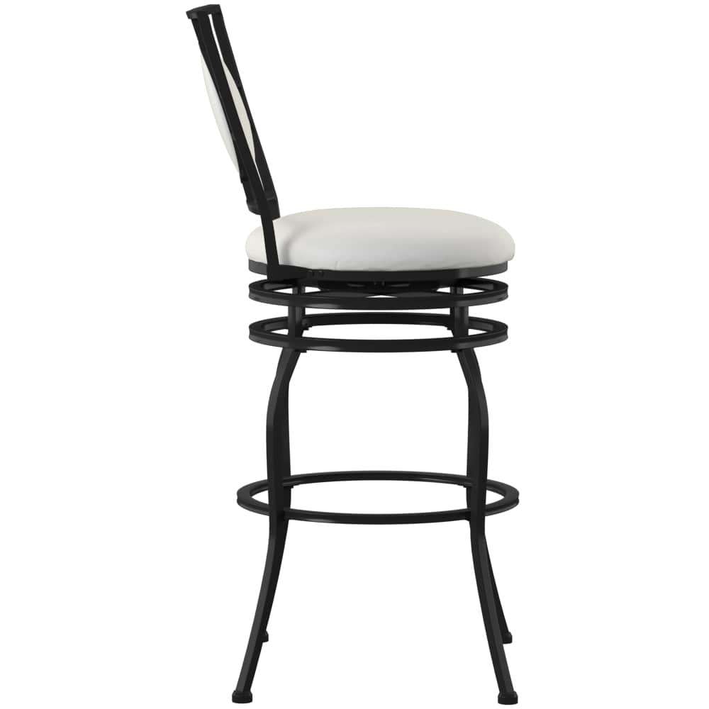 Linon Home Decor - Townsend Adjustable Stool - 03282MTL-01-KD-U veiw 3