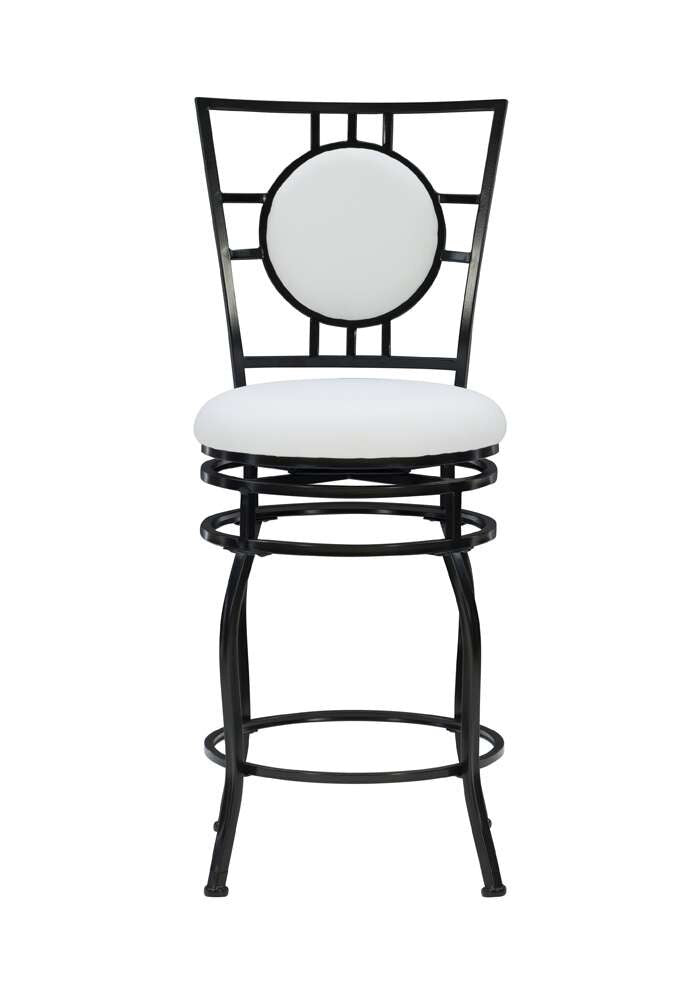Linon Home Decor - Townsend Adjustable Stool - 03282MTL-01-KD-U veiw 4