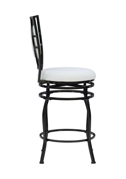 Linon Home Decor - Townsend Adjustable Stool - 03282MTL-01-KD-U veiw 6